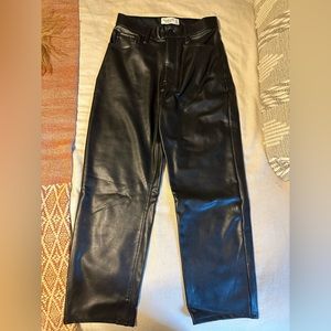 Abercrombie & Fitch Vegan Leather Pants